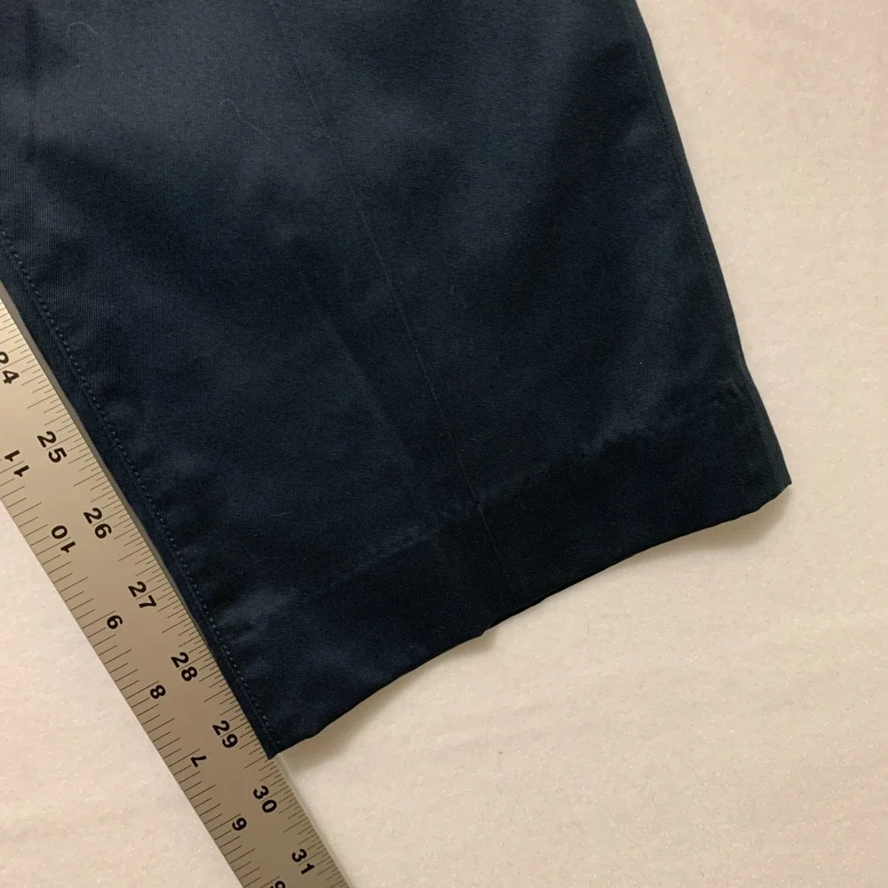 Bonobos Mens 35x30 Monday Stretch Pants Navy Blue Chino Straight Leg Lightweight